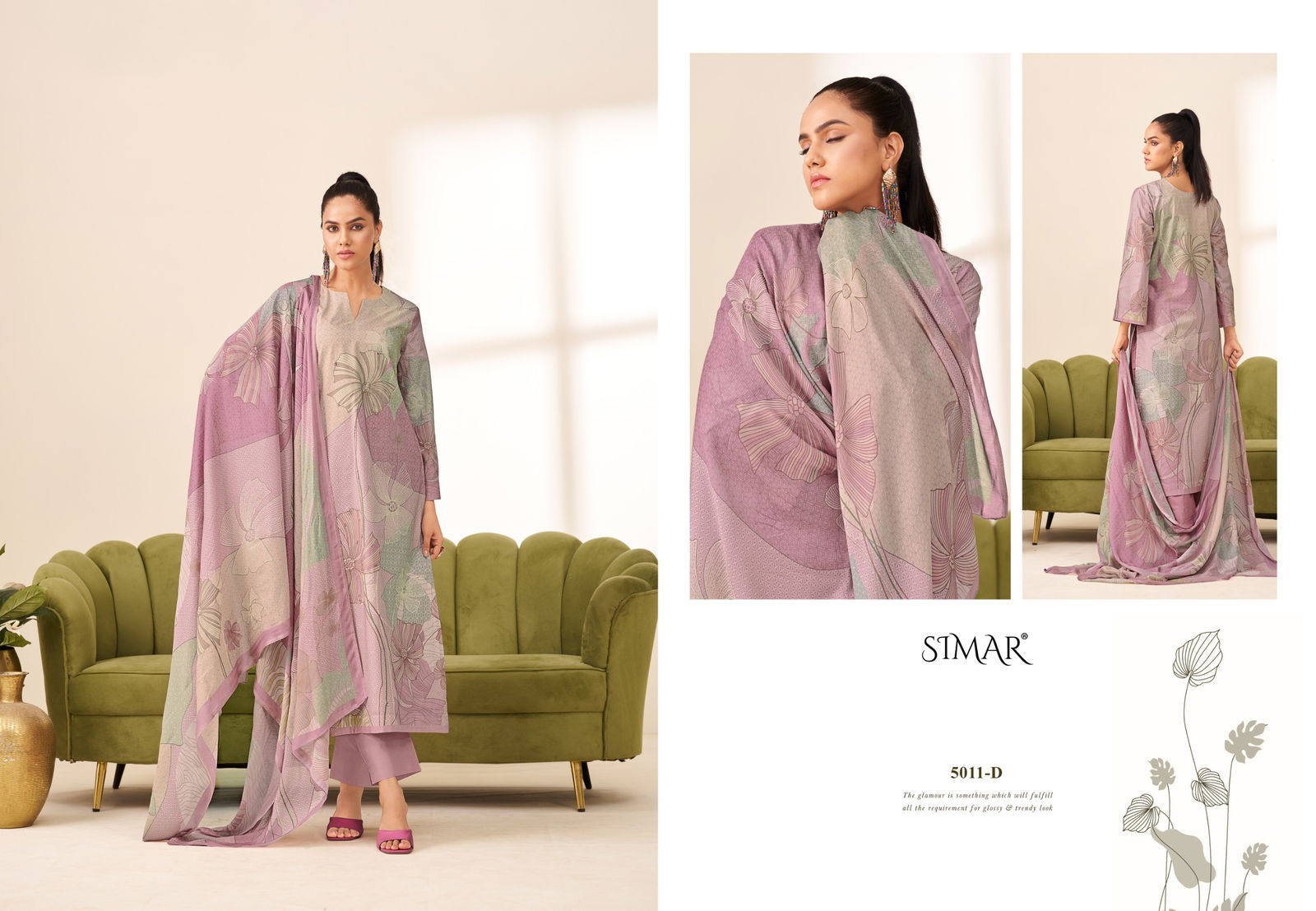 Sunidhi Prime By Glossy Lawn Cotton Printed Dress Material Online Wholesale